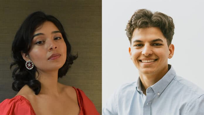 Bianca Catalán and Cordell Palmer