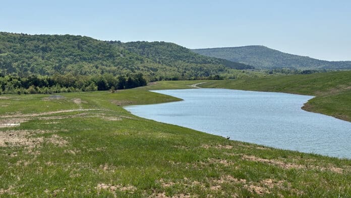 River on the Choctaw reservation
